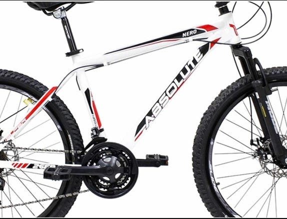 Bicicleta Aro 29 Absolute Freio Hidráulico 27 Velocidades Branco/Preto/Vermelho - 21 - 2