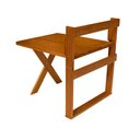 Ver imagem 2 de Mesa Auxiliar de Parede Para Churrasco 1m Madeira Maciça Eucalipto