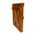 Ver imagem 3 de Mesa Auxiliar de Parede Para Churrasco 1m Madeira Maciça Eucalipto