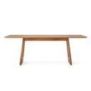 Ver imagem 5 de Mesa Panamera 8 Lugares de Madeira Eucalipto Nobre com Tampo Laminado Cinamomo-Champagne