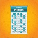 Ver imagem 2 de Números Primos de 1 a 100 Banner Escolar Pedagógico Grande