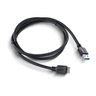 CABO PARA HD EXTERNO USB A 3.0 MACHO PARA MICRO USB B 3.0 (10 PINOS) MACHO 28AWG PURO COBRE 1 METRO  - 6