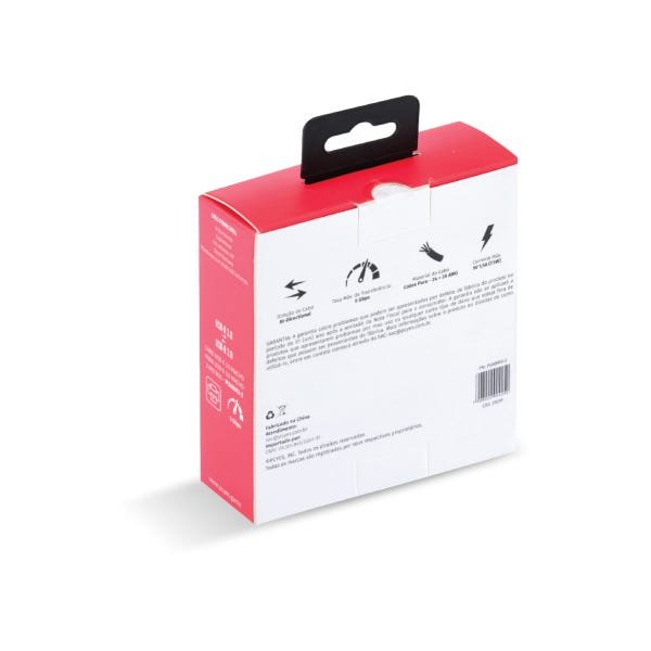 CABO PARA IMPRESSORA E HD EXTERNO USB A 3.0 MACHO PARA USB B 3.0 MACHO 28AWG PURO COBRE 2 METROS - P - 8