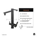 Ver imagem 2 de Torneira para Cozinha Gourmet Misturador Monocomando com Saída para Filtro Indaiá Pingoo.casa -