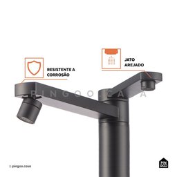 Torneira para Cozinha Gourmet Misturador Monocomando com Saída para Filtro Indaiá Pingoo.casa - - 4