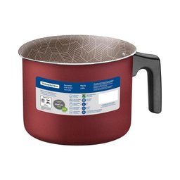 Leiteira Fervedor Caneco Tramontina Antiaderente Starflon Paris Vermelho Canecão Aluminio 14cm 1,9 L - 4