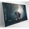Quadro Elefante 120x80 Cm Vidro Impresso - 8