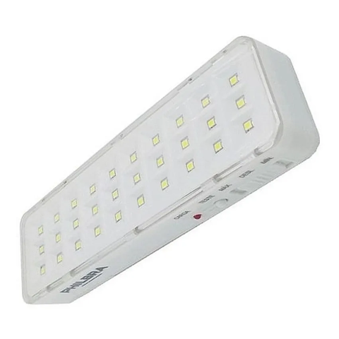 Luz de Emergência Luminária Lampada 30 Led Duração de até 6h Cor Branco