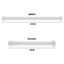 Ver imagem 2 de Sifão Sanfonado Universal 110cm Branco | Astra | Kit C/ 2 Un