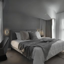 Arandela Interna Led 8w 3000k Direcionável Preta Usb - 4