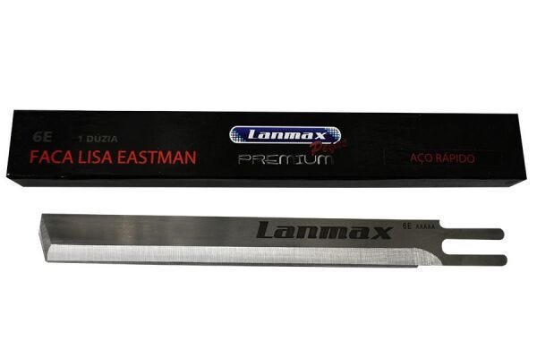 Faca Modelo 6" Lisa Aço Rápido - Lanmax Premium - Unidade - 1