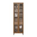 Ver imagem 4 de Cristaleira Fidelitá Barcelona com Led 2 Portas com Vidro 1 Gaveta 70cm Freijó