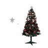 Árvore de Natal Decorada 1,80cm 320 Galhos com Estrela - 1