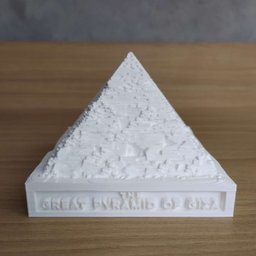 Grande Piramide de Gizé Egito - Branco - 1