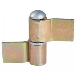 Kit 6 Dobradiça Gonzo Nº2 com Aba 1'' Porta Portão Ferro - 2