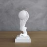 Miniatura Estátua Atlas - Branco - 3