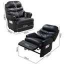 Ver imagem 4 de Poltrona do Papai Reclinável em Corino Arte Soft Freud