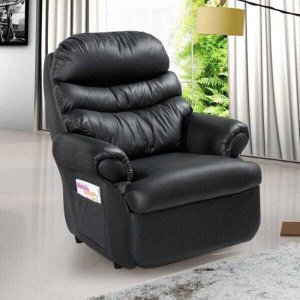 Poltrona do Papai Reclinável em Corino Arte Soft Freud