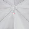 Guarda Sol Gigante 1,80m Ombrelone Central Poliéster Impermeável Sombreiro Praia Piscina Camping Fér - 5