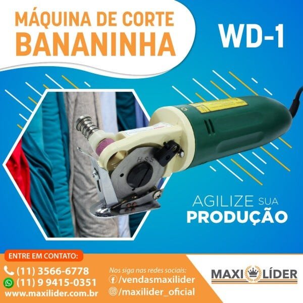 Máquina de Corte Bananinha 2" - 110v