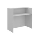 Ver imagem 1 de Balcão de Atendimento 0,90x0,60m - s/ Gavetas - New City - Cor Branco - 63095