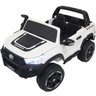 Mini Carro Caminhonete Elétrico Infantil Criança 12v Toyota Hilux Branca Controle Brinqway Bw- - 1