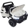 Mini Carro Caminhonete Elétrico Infantil Criança 12v Toyota Hilux Branca Controle Brinqway Bw- - 3