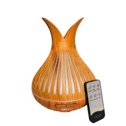 Umidificador e Aromatizado de Ar c/Led color e controle 500ml - 1