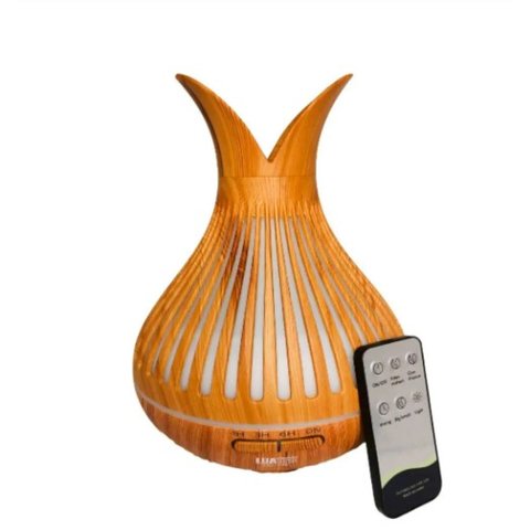 Umidificador e Aromatizado de Ar c/Led color e controle 500ml