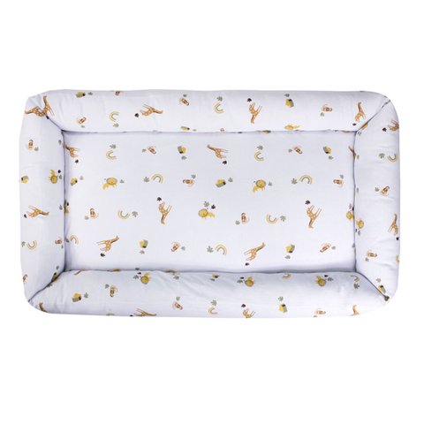 Ninho Redutor de Berço 100% Algodão - Boho Safari