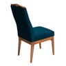 Kit 4 Cadeiras Decorativa Lara Veludo Azul Marinho - 5