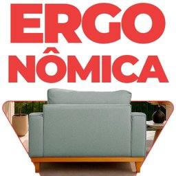 Kit 2 Poltrona Sofa Benny Linho Bege com Almofada Base de Madeira Castanho - arkell - 4