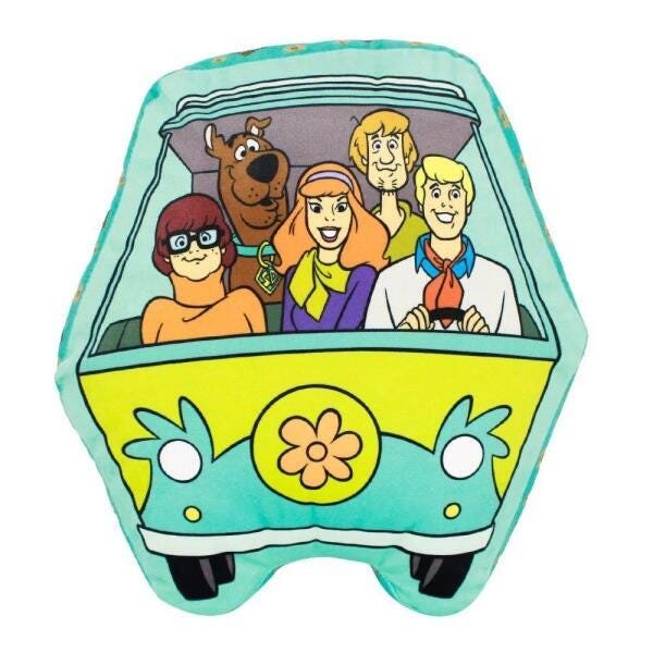Almofada Formato Fibra Scooby Doo Máquina Misteriosa