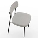 Ver imagem 5 de Kit 4 Cadeiras para Sala de Jantar e Cozinha Melissa em Aço Carbono