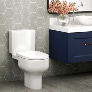 Assento Sanitário em Resina Termofixa para As Louças Riviera Smart Soft Close Tupan