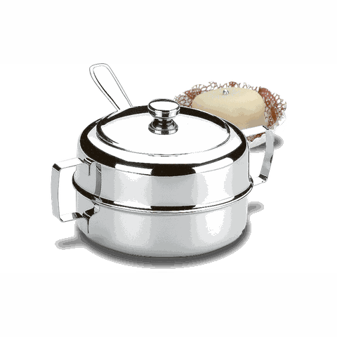 Açucareiro com Colher Brinox Jornata 300 G Aço Inox