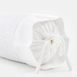 Capa para Rolo de Cama Splendor Branco Blue Gardenia - 2