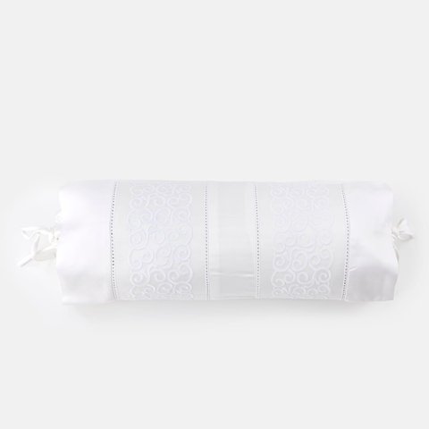 Capa para Rolo de Cama Splendor Branco Blue Gardenia