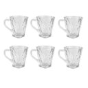Ver imagem 1 de Conjunto 6 Xícaras de Chá com Pires 170ml Transparente Café