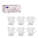 Ver imagem 2 de Conjunto 6 Xícaras de Chá com Pires 170ml Transparente Café