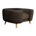 Ver imagem 5 de Cama Pet Poltrona Hannah Luxo - Ssx Multicoisas Divini Decor Marrom