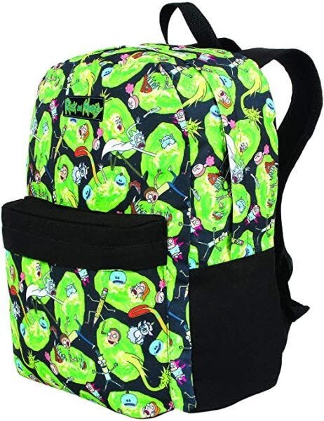 Mochila Unisex Dermiwil Rick And Morty Ref:52150 - Un - Verde - 1