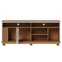 Ver imagem 3 de Rack Bancada Jurerê 1.5 Freijó Off White Matte com Mesa de Centro Jeri Freijó Off White- Colibri