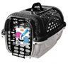 Caixa Transporte Panther N3 Preta Sem Bebedouro Plast Pet - 1