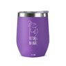 Copo Térmico Aduze Cuia Classic Futura Mamãe 300ml - Roxo - 1