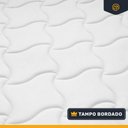 Ver mais imagens de Cama Box Baú com Colchão de Molas Ensacadas Pillow Top Flora + Auxiliar Unique Solteiro 88cm