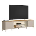 Ver imagem 1 de Rack Bancada Tv 85 Pol 239cm com Led Martan Tauari/off Flex L06 - Mpozenato