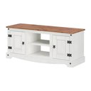 Ver imagem 2 de Rack 2 Portas em Madeira Maciça Branco