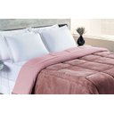 Ver imagem 2 de COBERDROM CASAL QUEEN SIZE LUXO EDREDOM FOFURA DUPLA FACE MANTA FLANNEL E MALHA 100%ALGODAO SUPER MA