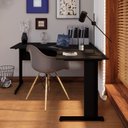 Ver imagem 7 de Mesa de Escritório New City 2 Lugares em L MDP Preto Gebb Work
